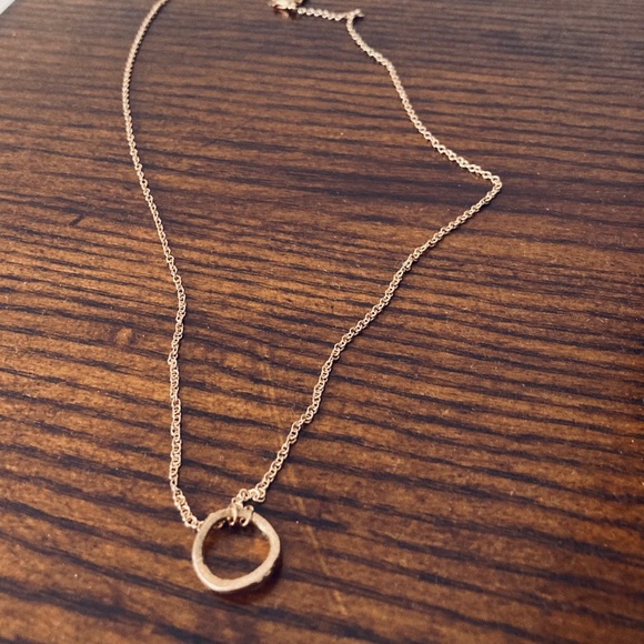 Jewelry - Gold Circle Necklace